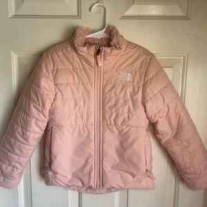 The North Face Kids Light Pink Puffer Jacket